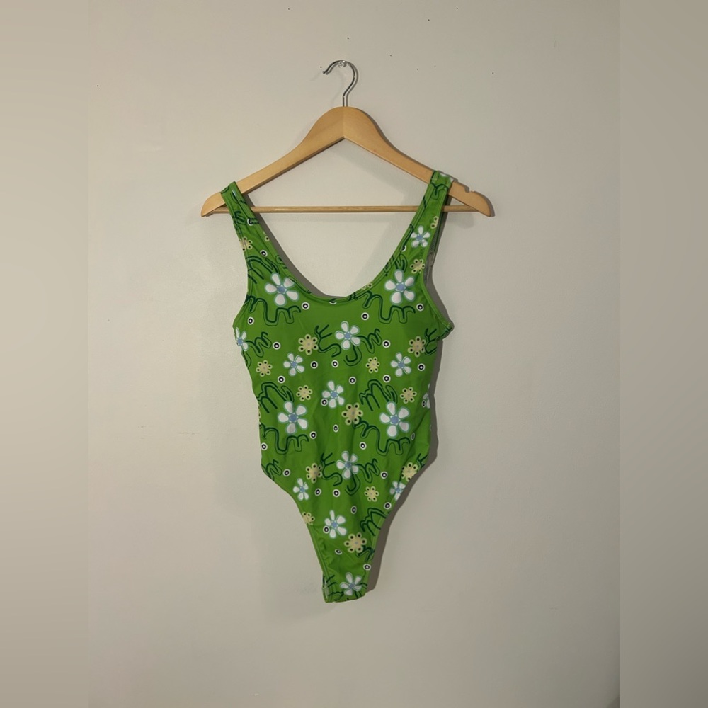 Green Artsy One Piece